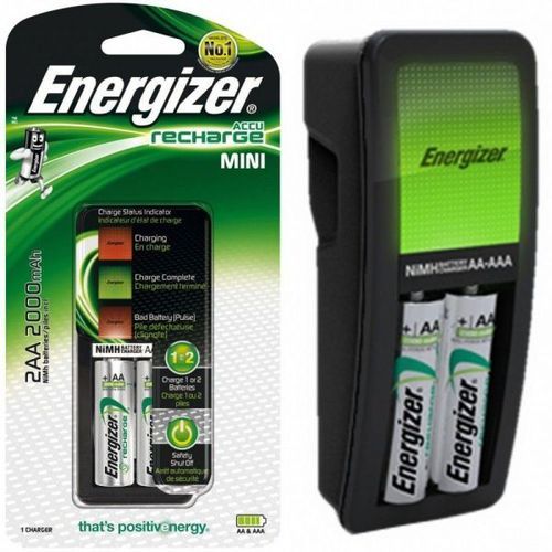 Chargeur Energizer Mini avec 2 piles AAA 700mAh - Bestpiles