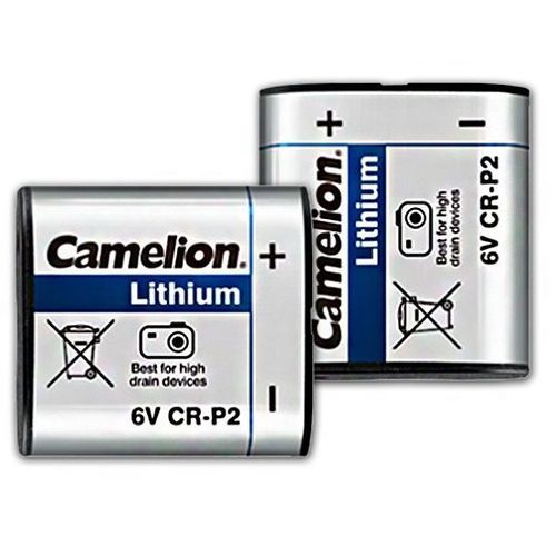 Camelion Batterie 6V CR P2 Lithium Pour Appareil Photo, Pile 6