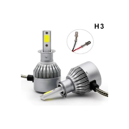 Generic 2 turbo LED Ampoules s6 H3 36w /20000LM 6500k à prix pas
