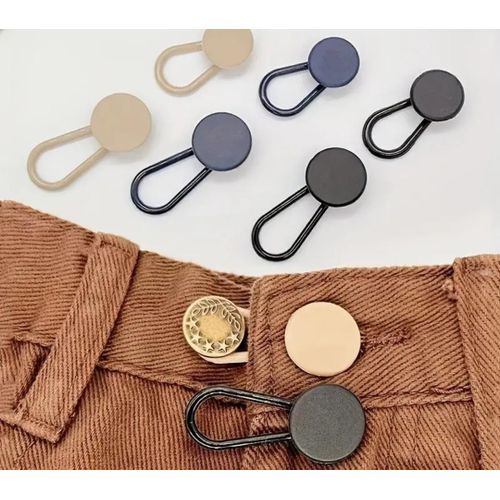 product_image_name-Generic-Lot de Boutons Rallonge Rétractables - Solution Confort pour Jeans et Pantalons 6 pièce-1