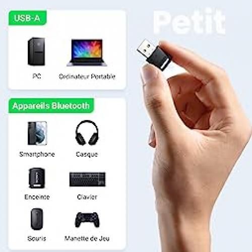 Orico Adaptateur USB Bluetooth 4.0 pour PC Portable, Ordinateur de