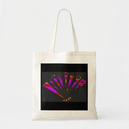 product_image_name-Generic-Violet fantasy tote bag in pink and natural Unique, haute qualité-1