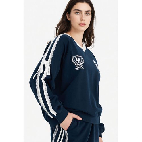 product_image_name-Defacto-سويت شيرت رياضي اوفر سايز برقبة V-1