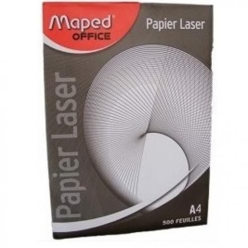 Ramette papier blanc grain toilé A4 300g/m² 100 feuilles - Fourniture  bureau Tanger, Maroc