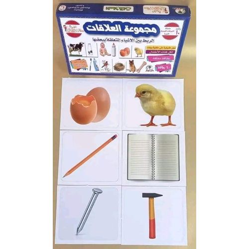 Generic بطاقات ضمنية تعليمية مجمعة العلاقات - image 4