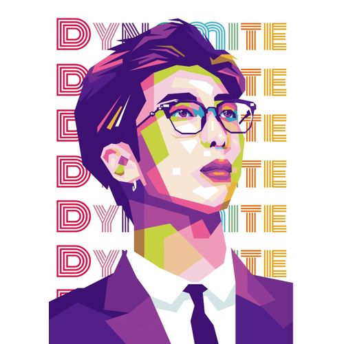 product_image_name-Generic-Bts rm  Poster Chambre Haute Qualité-1