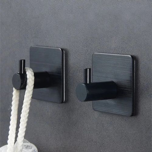 Generic 2 pièces Auto-adhésif maison cuisine mur porte crochet