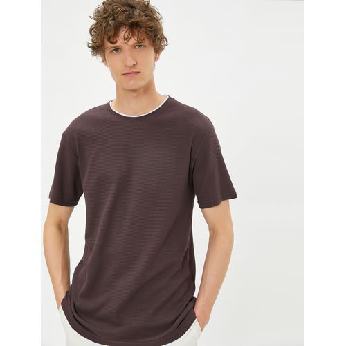 T shirt homme marron top
