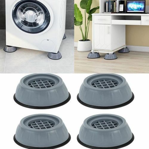 4 Pièces/ensemble Tapis Anti vibration Base Machine À Laver - Temu