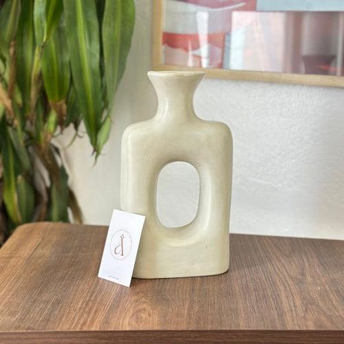 product_image_name-Ajbir-Vase Riad mat crème-1