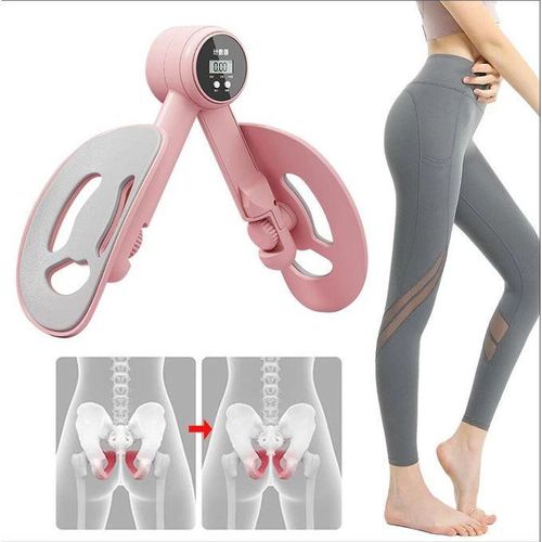ARJEOU Appareil Entraînement Cuisses 0-77kg - Résistance Réglable Avec Sangles Et Poignée Pour Musculation Et Planche Pelvienne