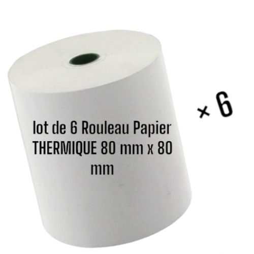 Generic Papier D'impression Thermique - 80 X 80mm - Pour