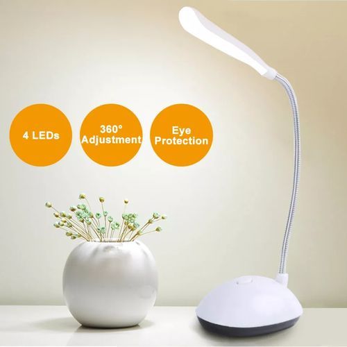 Generic Lampe LED de bureau, liseuse moderne alimentée par pile, accessoire  pour lecture de livres à prix pas cher