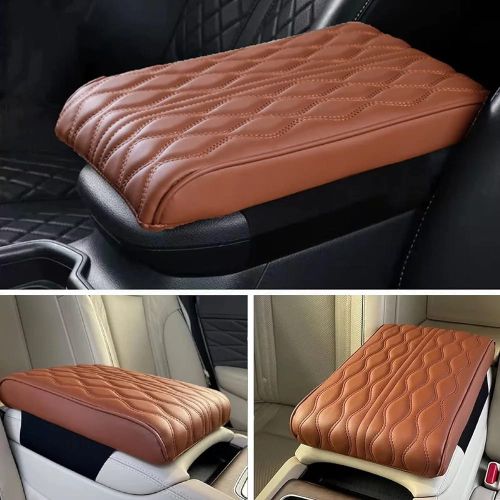 Generic Coussin Accoudoir de boîte de bras de voiture, Accoudoir de voiture  en cuir à prix pas cher