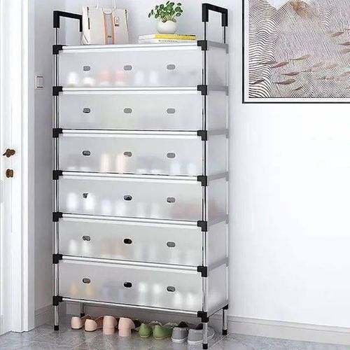 product_image_name-Generic-Meuble de rangement chaussures 7 étagère Moderne en métal,anti-poussière -1