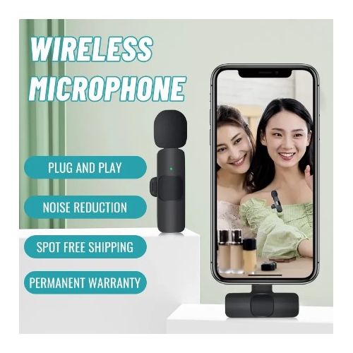 Generic Microphone sans fil, portable, statique, mini micro pour