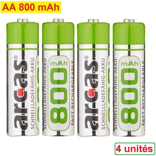 4 Piles rechargeable Original / accu / AA / 800 mAh