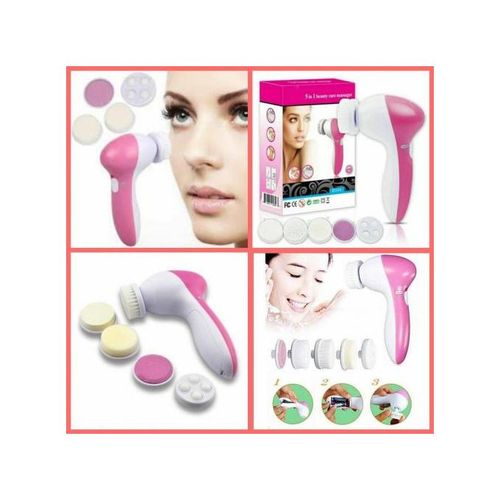 product_image_name-Generic-5 in 1 Beauty Care Brush Massager Scrubber Face Skin Care Electric Facial-3