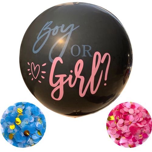 Generic Gender Reveal Ballons confettis 36 pouces pour garçons ou