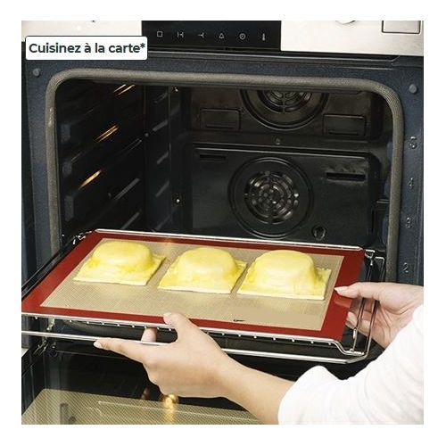 Tapis de cuisson en Silicone réutilisable, antiadhésif, pour