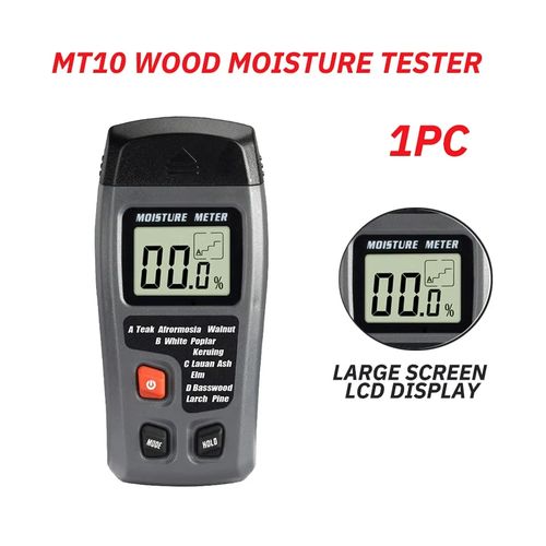Testeur d'humidité du bois, écran numérique LCD, détecteur d