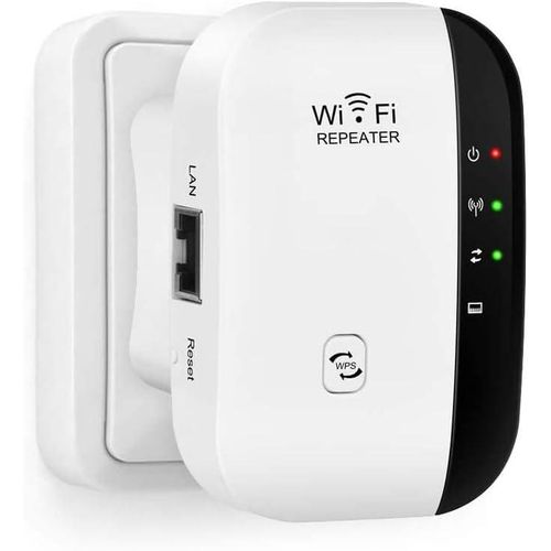product_image_name-Generic-REPETEUR WiFi AMPLiFiCATEUR 300 MB, Extender Long Range Wi-Fi Signal Amplifier, Extenseur sans Fil Amplificateur de Signal du Réseau, Compatible avec Toutes Les Box Internet-1