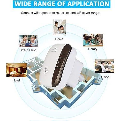product_image_name-Generic-REPETEUR WiFi AMPLiFiCATEUR 300 MB, Extender Long Range Wi-Fi Signal Amplifier, Extenseur sans Fil Amplificateur de Signal du Réseau, Compatible avec Toutes Les Box Internet-2