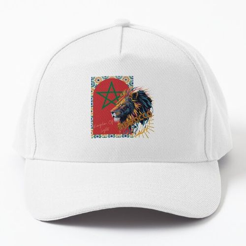 product_image_name-Generic-Morocco flag Casquette Blanc-2