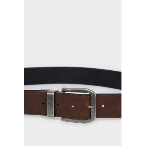 product_image_name-Defacto-حزام جلد صناعي بمشبك مستطيل-4