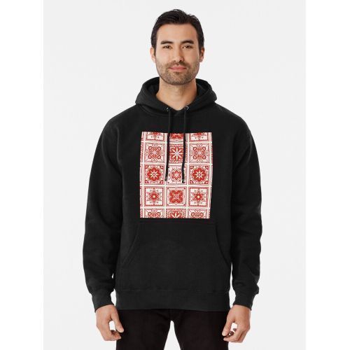 product_image_name-Generic-بلاط تالافيرا المكسيكي - قبية بلوزات قرمزية-2