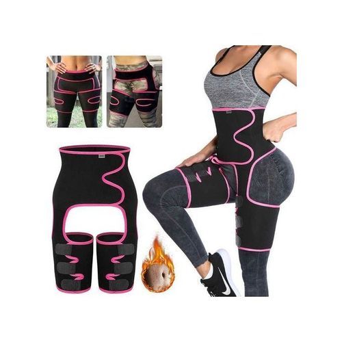 product_image_name-Generic-GAINE NOIRE REMONTE FESSES CEINTURE ET JAMBES SHORT-3