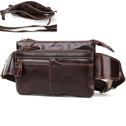 Generic Sac banane en cuir leger pratique parfait pour organiser vos objets essentiels a prix pas cher Jumia Maroc