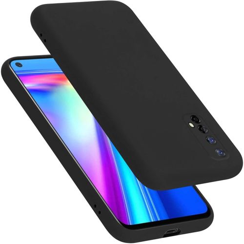 product_image_name-Case-Coque silicone pour Realme 7- noir-2
