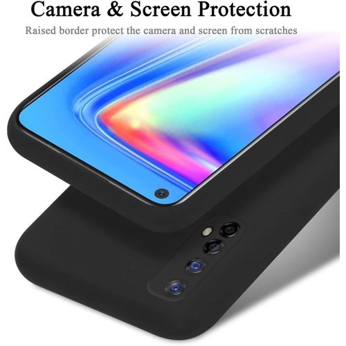 product_image_name-Case-Coque silicone pour Realme 7- noir-3