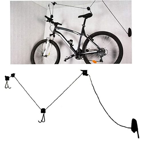 Generic support de vélo, Élévateur et suspension de vélo monté au