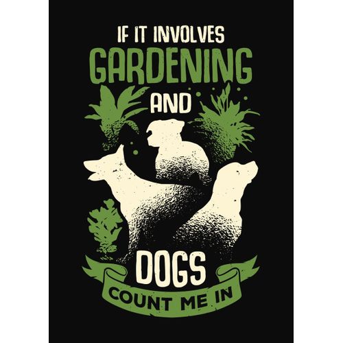product_image_name-Generic-Gardening dog lover design  Poster Chambre Haute Qualité-1