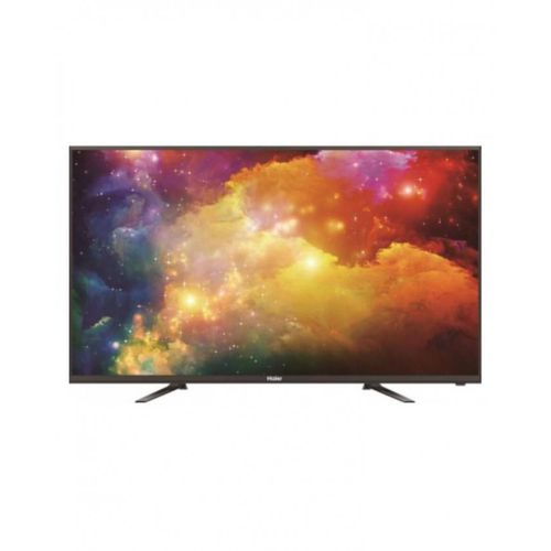 Haier تلفاز 24 بوصة  ليد LE24B8000+  DVB-HDMI-USB فيديو +  مستقبل Tv - أسود