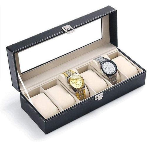 product_image_name-Generic-Boîte de rangement luxueuse pour montres – 6 compartiments-1