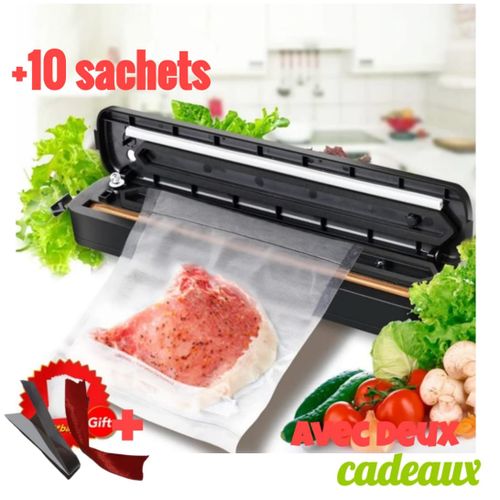 Generic Scelleuse sous vide alimentaire Fresh Pack Pro avec 10 sachets à  prix pas cher