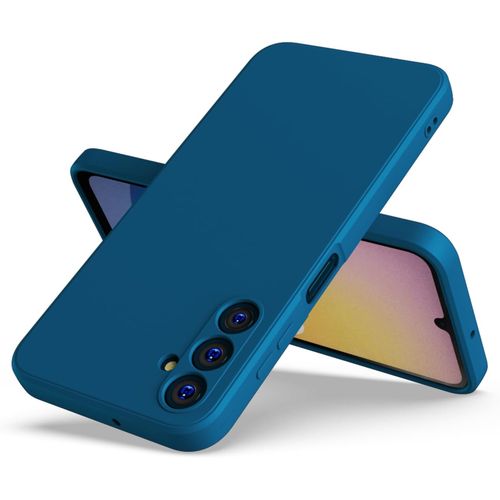 product_image_name-Case-Coque Silicone Compatible pour Samsung Galaxy A25- bleu-1