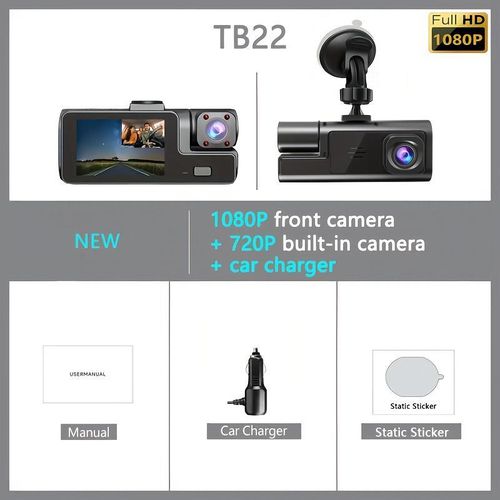 product_image_name-Standard-Caméra de Voiture à 3 Caméras-7