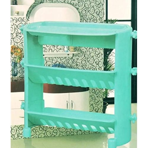 product_image_name-Generic-Étagère de Rangement Multifonction à 3 Niveaux - Design Aéré et Robuste - Idéal pour Salle de Bain-2