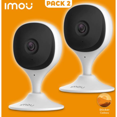 imou PACK 2 Caméra de vidéosurveillance IP sans fil1080P, humaine