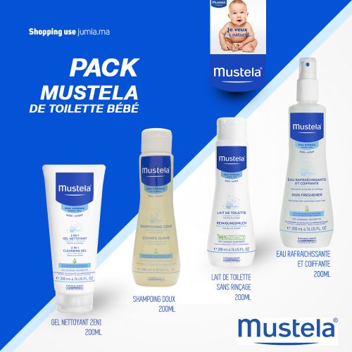 Pack de 6 produits mustela pour bébé