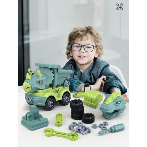 Generic jouets camion d'ingénierie,voiture de dinosaure à prix pas