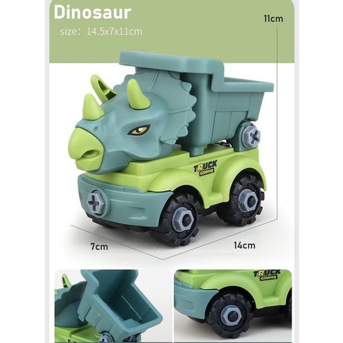 Generic jouets camion d'ingénierie,voiture de dinosaure à prix pas