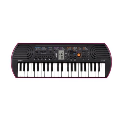 Casio MINI CLAVIER MUSICAL SA-78AH2 (44 Touches) NOIR (Rose) à