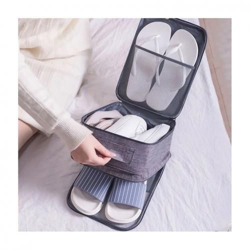 20 pices sac chaussures de voyage, grand sac de rangement portable pour  chaussures cordone, sac givr transparent, sac de rangement peu encombrant