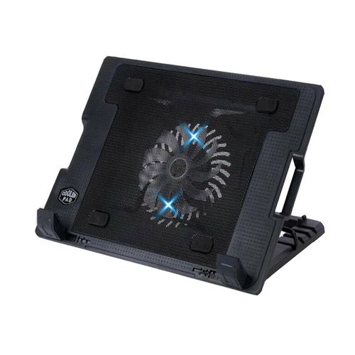 Generic Refroidisseur Du PC Portable - Ventilateur - Air - Style - LED Bleu  - Noir à prix pas cher