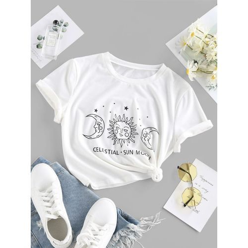 Tee shirt sales lune et soleil